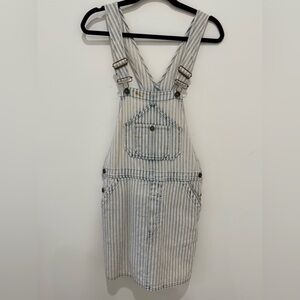 Faherty Topsail Railroad Denim Overall Dress
